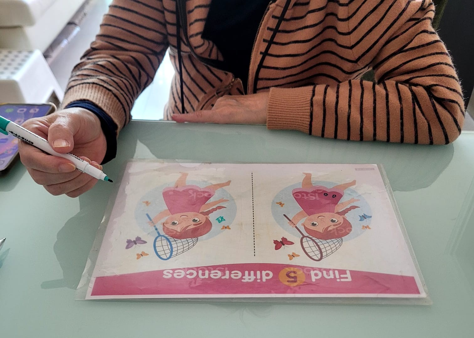 服務使用者案例: 認知障礙症患者，女兒已移居外地